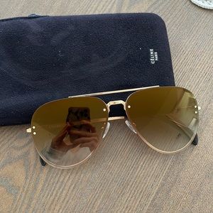 Celine Metal Gradient Sunglasses